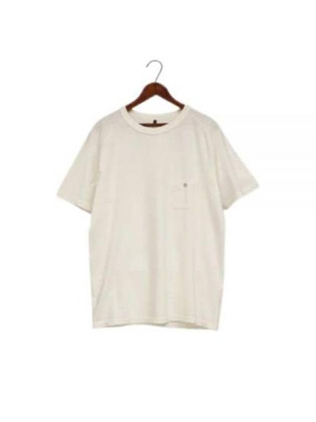 5.6Oz Basic Short Sleeve T-Shirt Ivory - NIGEL CABOURN - BALAAN 2