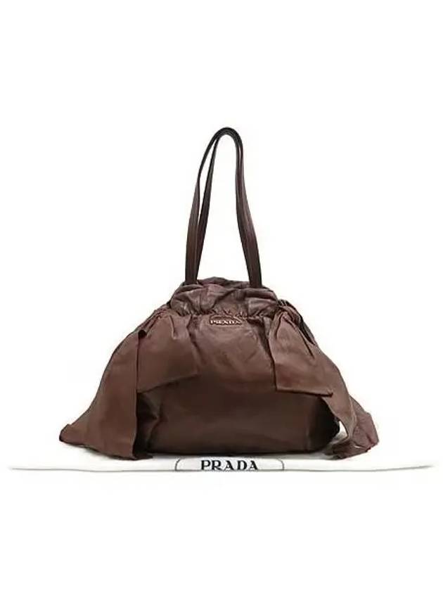 gold shoulder bag - PRADA - BALAAN 2