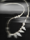 Shell Lava stone Pearl Necklace - RUBATI - BALAAN 4