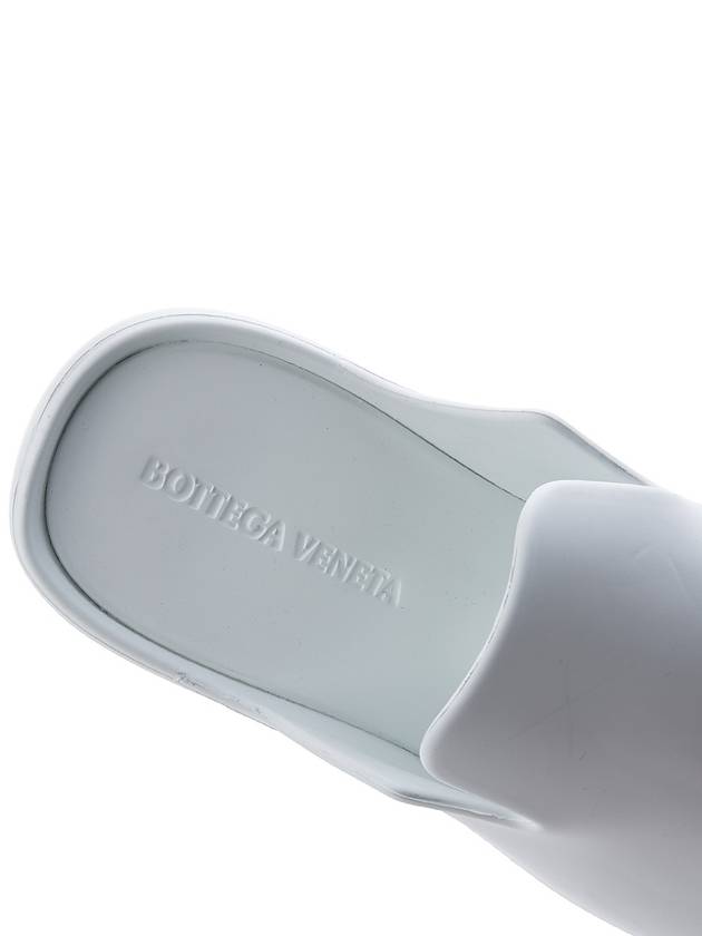 Flash Rubber Sandals White - BOTTEGA VENETA - BALAAN.