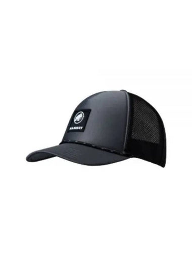 Crag Logo Classic Trucker Ball Cap Steel - MAMMUT - BALAAN 1