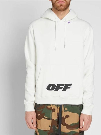 Logo Wing Off Hoodie White - OFF WHITE - BALAAN 2