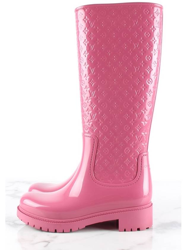 Glossy Rain Boots 36 Domestic 230 - LOUIS VUITTON - BALAAN 4