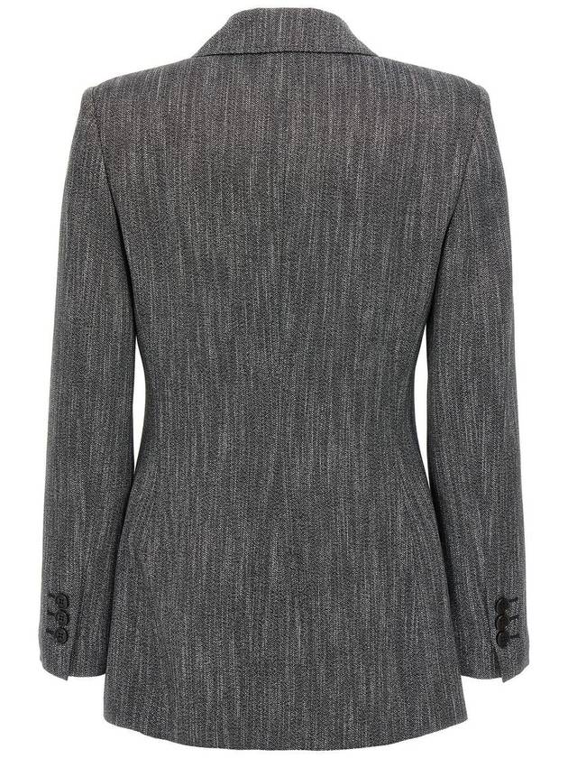 Double breasted long sleeve jacket Nero - ALBERTA FERRETTI - BALAAN 7