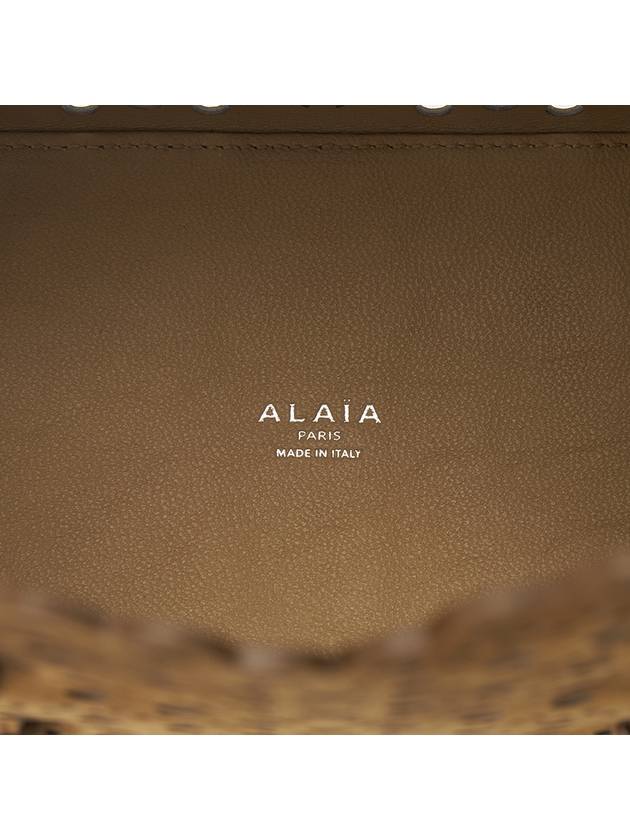 Mina 20 Tote Bag Brown - ALAIA - BALAAN 10