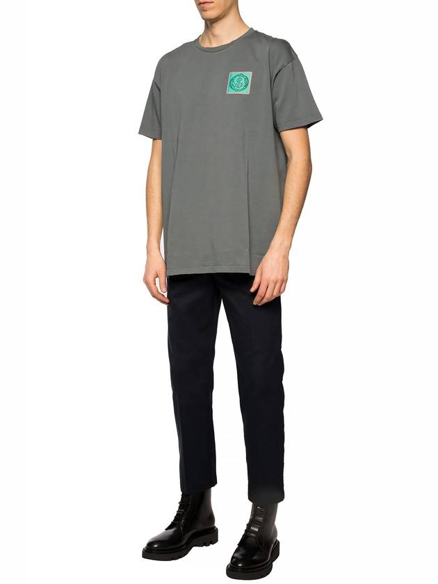 GRAY PATCHED TSHIRT - VIVIENNE WESTWOOD - BALAAN 2