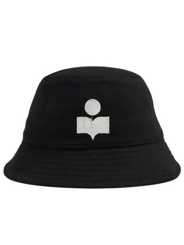 Hailey Embroidered Logo Bucket Hat Black - ISABEL MARANT - BALAAN 2