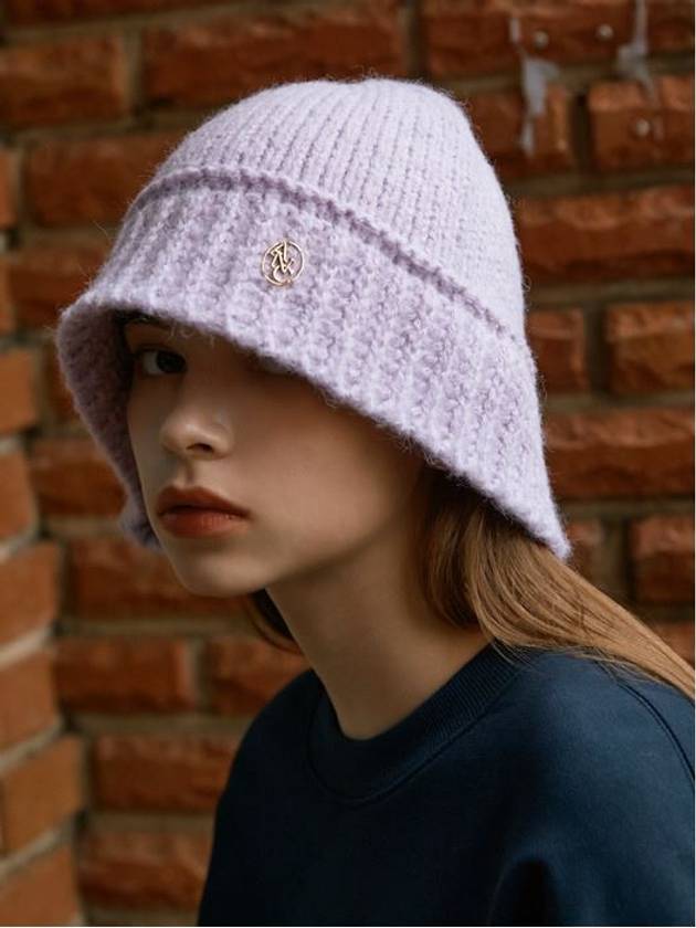 ANC KNIT BUCKET HAT_LAVENDER - ANOETIC - BALAAN 1