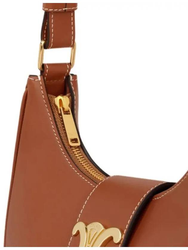 Ava Triomphe Smooth Calfskin Shoulder Bag Tan - CELINE - BALAAN 6