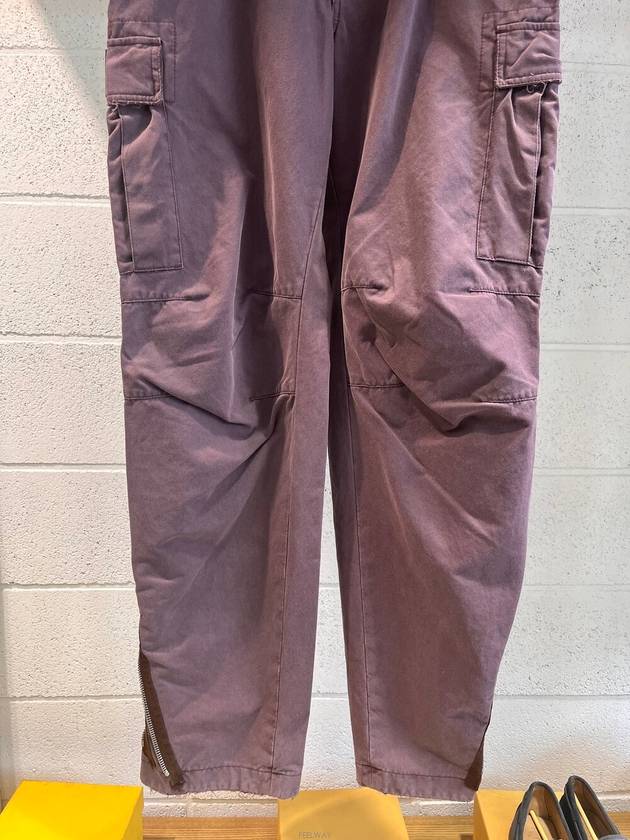 Men's Big Plate Double Zipper Pattern Cargo Pants G43RET FU7FO - DOLCE&GABBANA - BALAAN 5