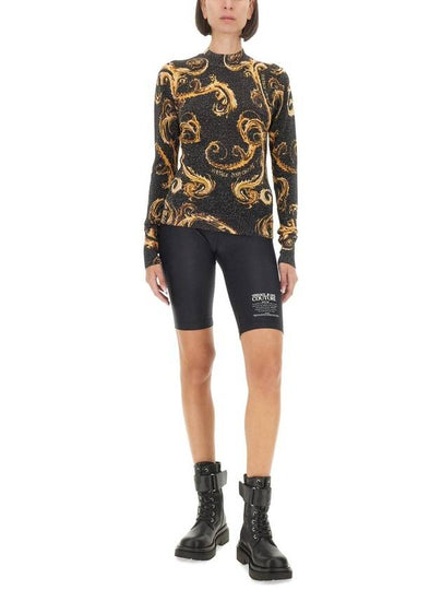 Versace Jeans Couture Lurex Knit T-Shirt - VERSACE - BALAAN 2