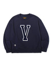 Bookle Logo boy Sweat Navy - OGARP - BALAAN 1