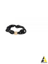 Logo Cord Nylon Bracelet Black - MIU MIU - BALAAN 2