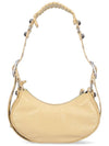 Le Cagole XS Lambskin Shoulder Bag Light Yellow - BALENCIAGA - BALAAN 5