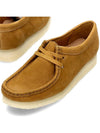 Wallaby Suede Loafers Oakmoss Nubuck - CLARKS - BALAAN.