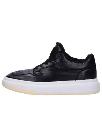 MM6 Oversized Sole Sneakers Black - MAISON MARGIELA - BALAAN 1