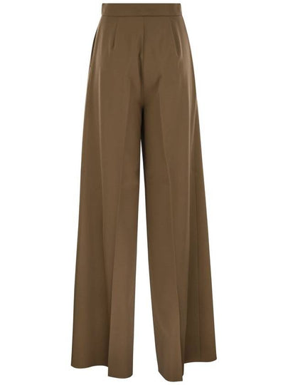 NINFA - Wool gabardine trousers - MAX MARA - BALAAN 2