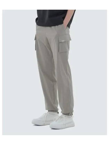 Root Women s Cargo Jogger Pants Fog Gray S24MWRPT61 - SNOW PEAK - BALAAN 1