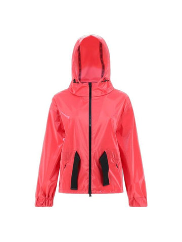 Women's Laminar Hooded Jacket Paradise Pink - HERNO - BALAAN 1