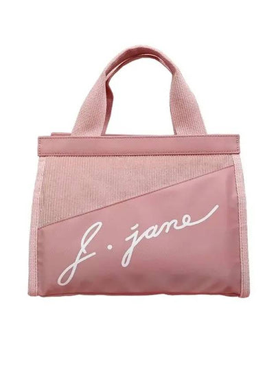 Golf Wear Corduroy Tote Bag Corduroy Tote Bag Pink - J JANE - BALAAN 2