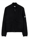 Shell-R Bomber Jacket Black - CP COMPANY - BALAAN 6