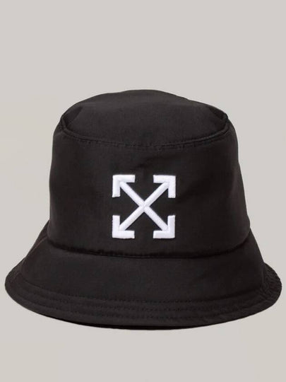 Logo Bucket Hat OWLB021F22FAB001 1001 - OFF WHITE - BALAAN 2