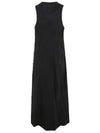 Sleeveless Wrap Midi Dress Midnight Indigo - LEMAIRE - BALAAN 3