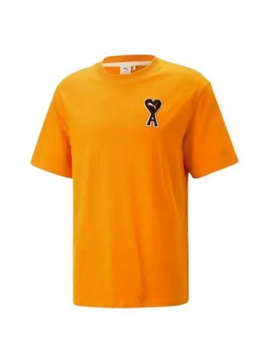 x AMI Army T Shirt Jaffa Orange - PUMA - BALAAN 1