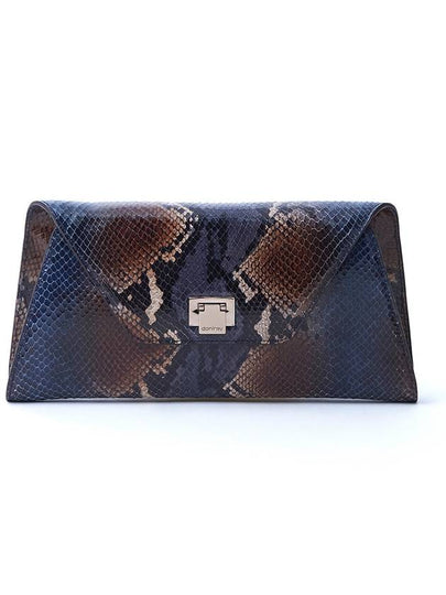 Rendezvous Clutch Bag Persian Indigo - DONIRAY - BALAAN 2