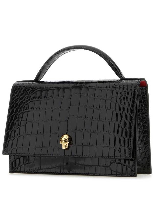 Women's Medium Skull Shoulder Bag Black - ALEXANDER MCQUEEN - BALAAN 4