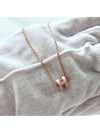 Mini Pop H Pendant Rose Gold Rose Dragee - HERMES - BALAAN 5