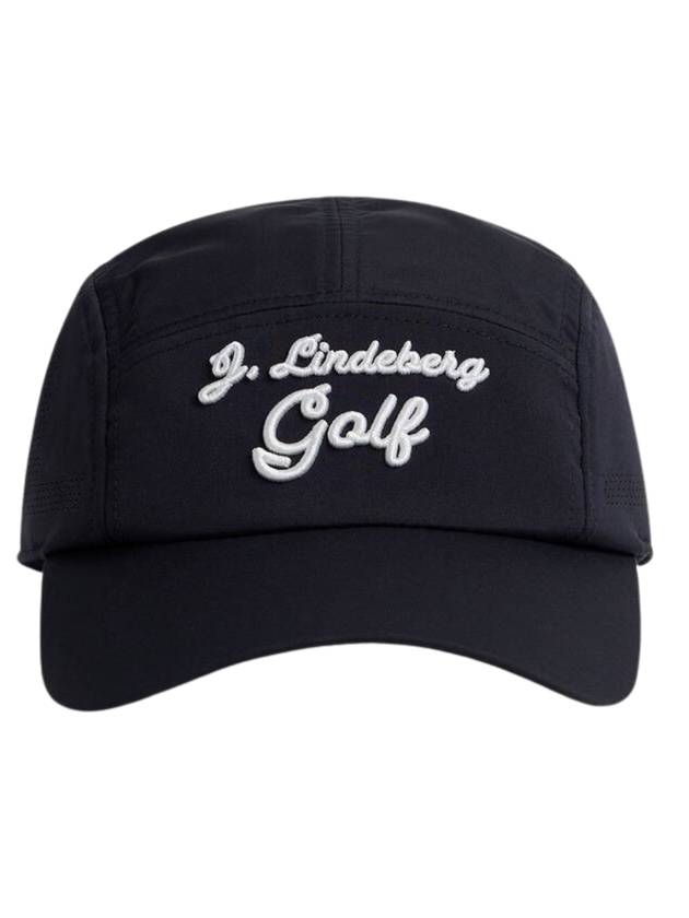 Men's Brett Embroidered Logo Ball Cap Navy - J.LINDEBERG - BALAAN 1