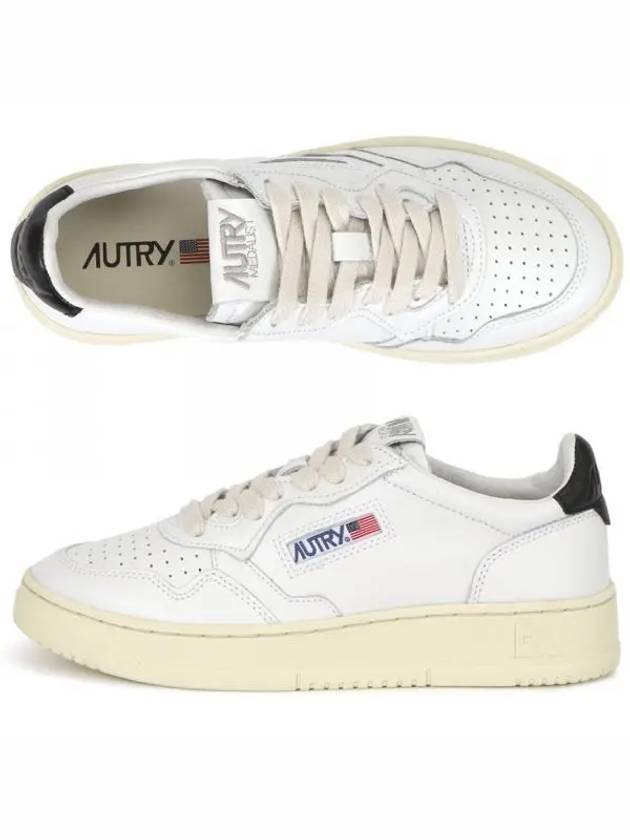 Medalist Goatskin Low Top Sneakers White - AUTRY - BALAAN 2