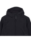 Shell-R Hooded Jacket Black - CP COMPANY - BALAAN 4