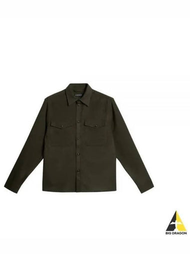 FLAT WOOL OVERSHIRT FMOS11454 M354 Men s - J.LINDEBERG - BALAAN 1