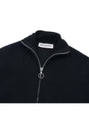 Men's High Neck Wool Knit Zip-up Black M4233FSB - OUR LEGACY - BALAAN 5