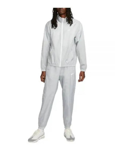 Club Lined Woven Tracksuit Grey - NIKE - BALAAN 2