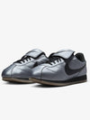 Cortez Leather SE Metallic Cool Gray Black HQ3490 099 - NIKE - BALAAN 6