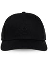 Logo Patch Ball Cap Black - MONCLER - BALAAN 1