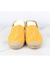 FF fabric espadrille yellow 9 280 - FENDI - BALAAN 3