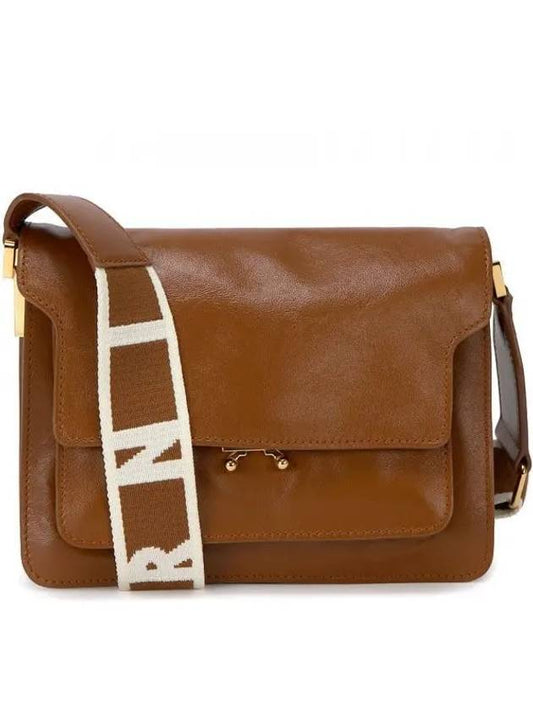 Trunk Soft Medium Cross Bag Brown - MARNI - BALAAN 2