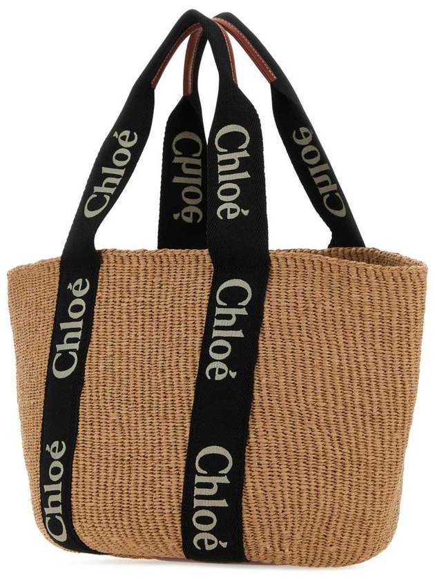 Woody Large Basket Tote Bag Beige - CHLOE - BALAAN 3