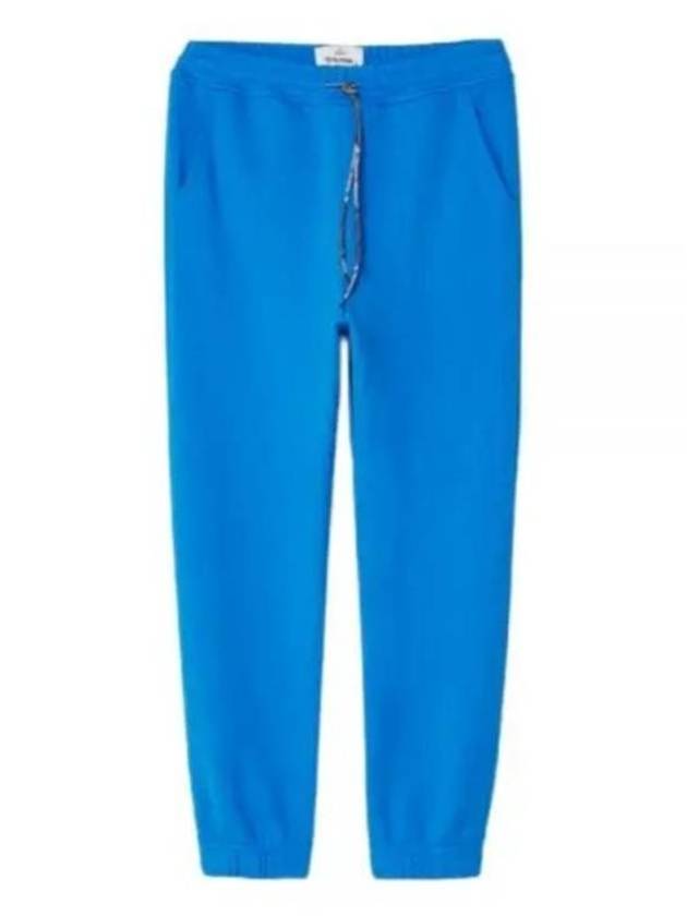 Logo Classic Drawstring Cotton Track Pants Blue - VIVIENNE WESTWOOD - BALAAN 2