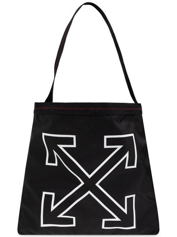 Off-White Shopper Bag, Men's, Black - OFF WHITE - BALAAN 1