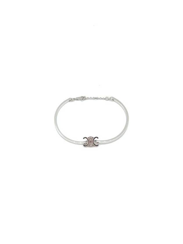 Triomphe Articulated Bracelet Silver - CELINE - BALAAN 5