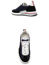 Men's Nylon Tech Runner Low Top Sneakers Blue - THOM BROWNE - BALAAN 6