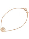 Miller Pave Chain Bracelet Rose - TORY BURCH - BALAAN 2