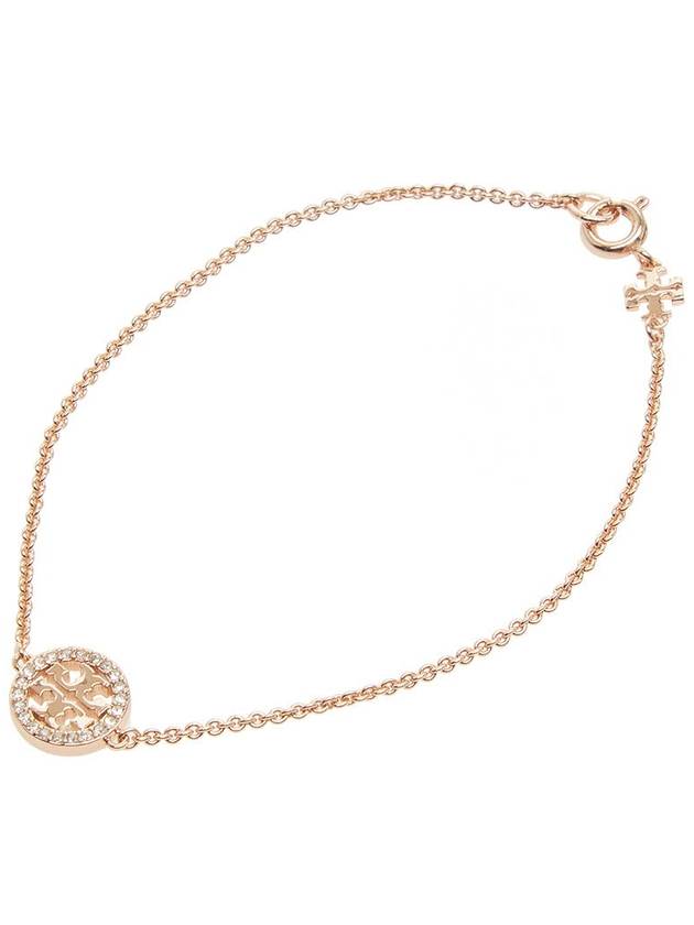 Miller Pave Chain Bracelet Rose - TORY BURCH - BALAAN 2