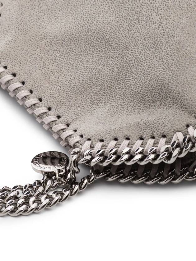 silver Falabella tiny tote bag light gray - STELLA MCCARTNEY - BALAAN 6