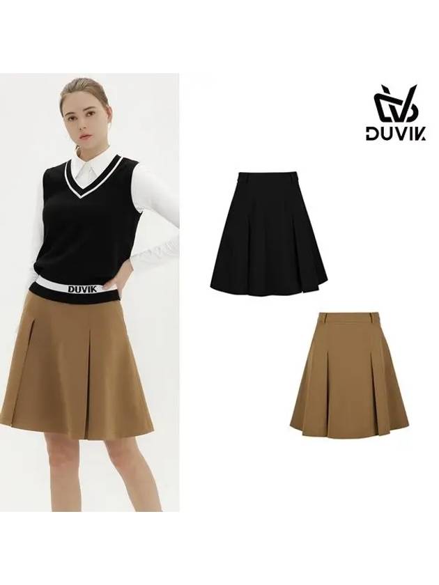 spandex back banding flare long culottes DD3WCU455CM - DUVIK - BALAAN 2